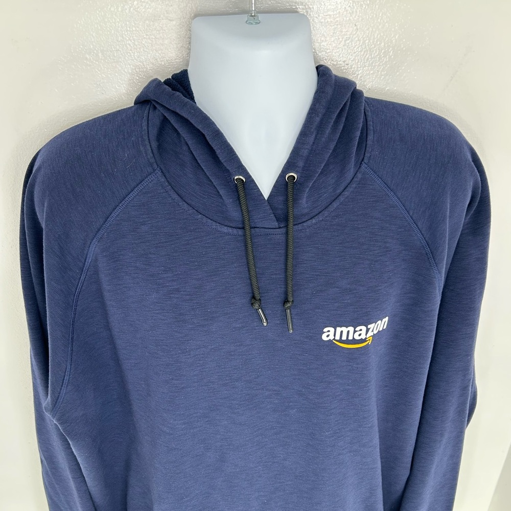 Amazon Employee Hoodie Size 3XL Flex Uniform Zip Pocket Sweatshirt Delivery - Picture 5 of 11